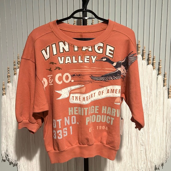 ANTHROPOLOGIE X PILCRO The Nikki Bubble Sweatshirt, Size XS - Picture 4 of 4